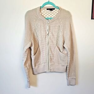 Marc by Marc Jacobs Sweater Jacket Knit Zip Front